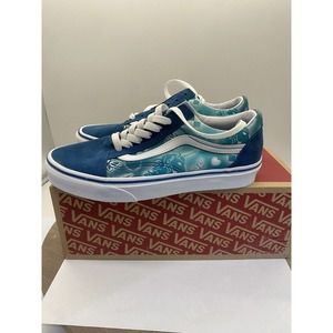 Vans Better Together Old Skool Blue White Womens Skate Trainers Sz 7.5